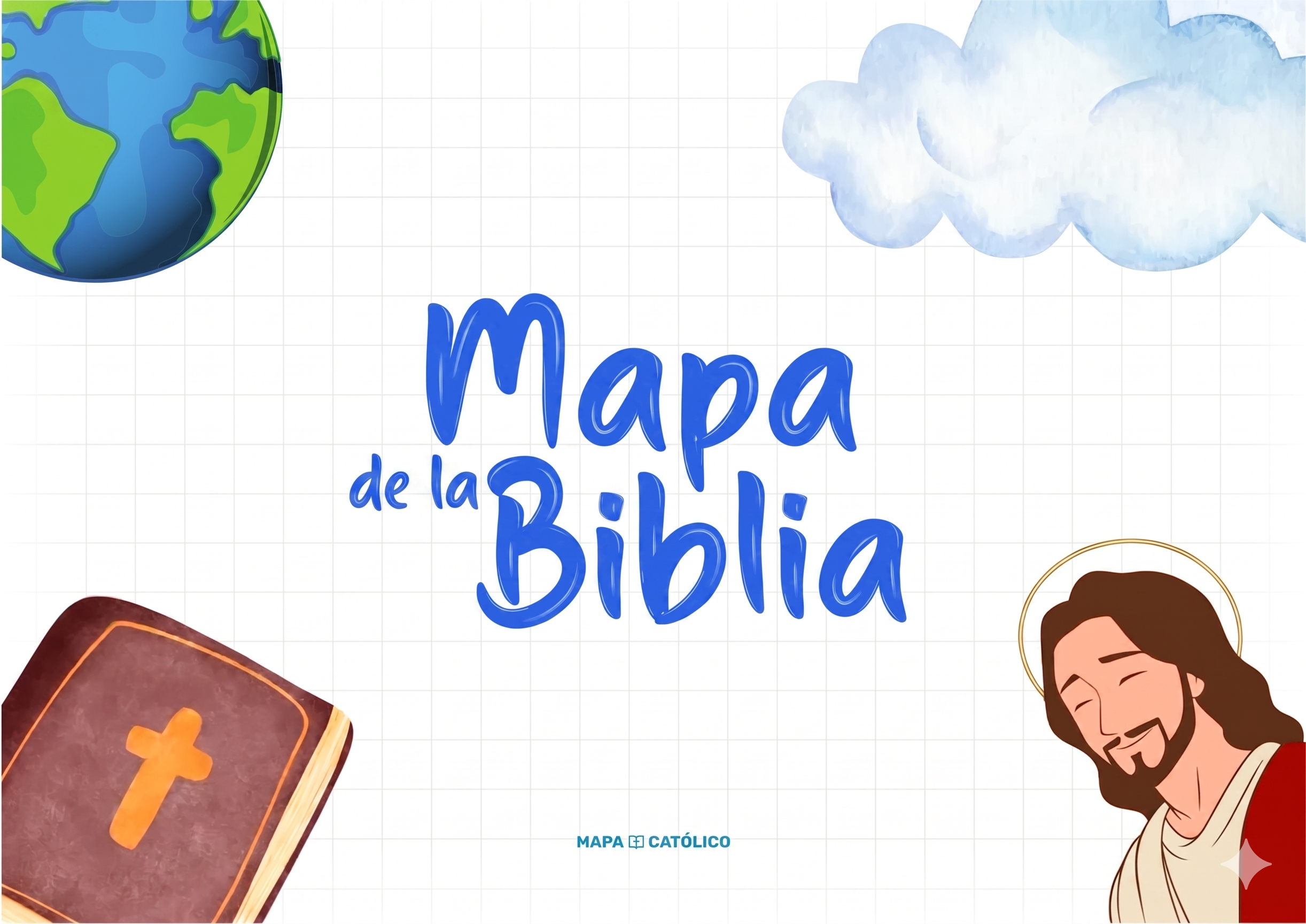 Mapa da Bíblia Preview 1